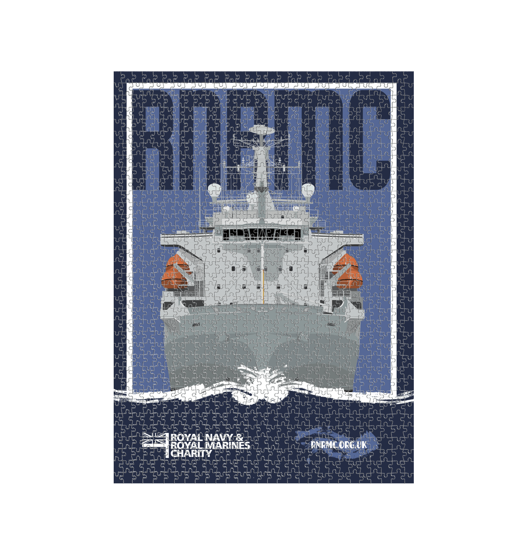 White 1000 Piece Jigsaw Puzzle