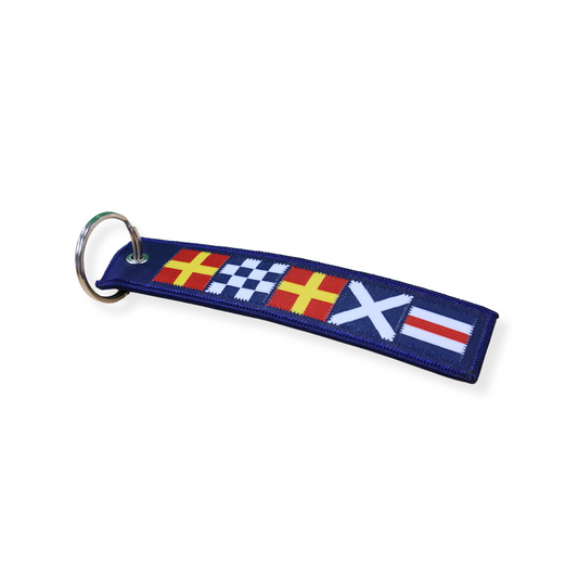 Flag Logo Keyring