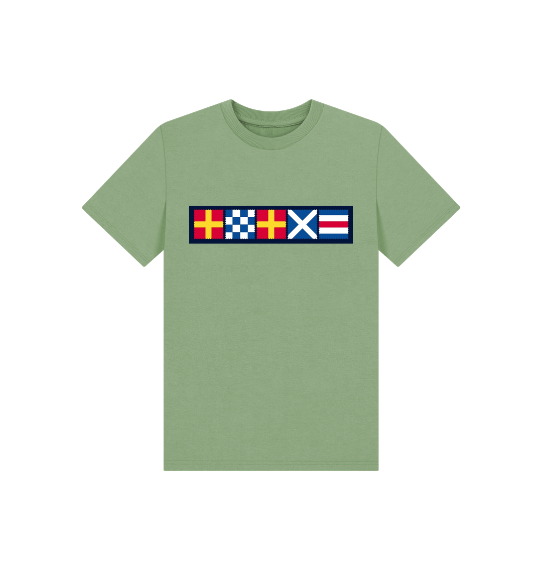 Sage Printed Kids T-Shirt