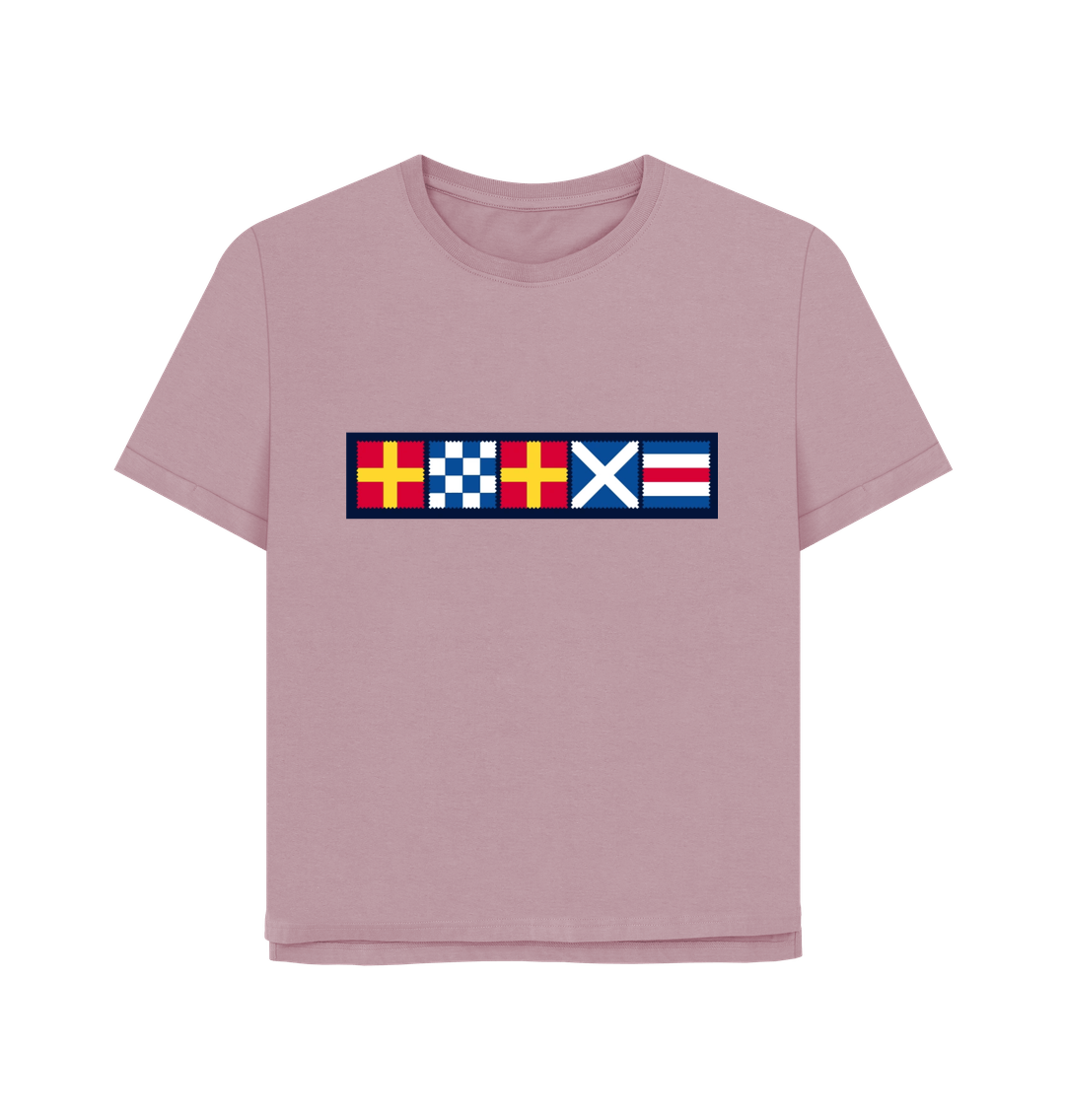 Mauve Printed T-shirt