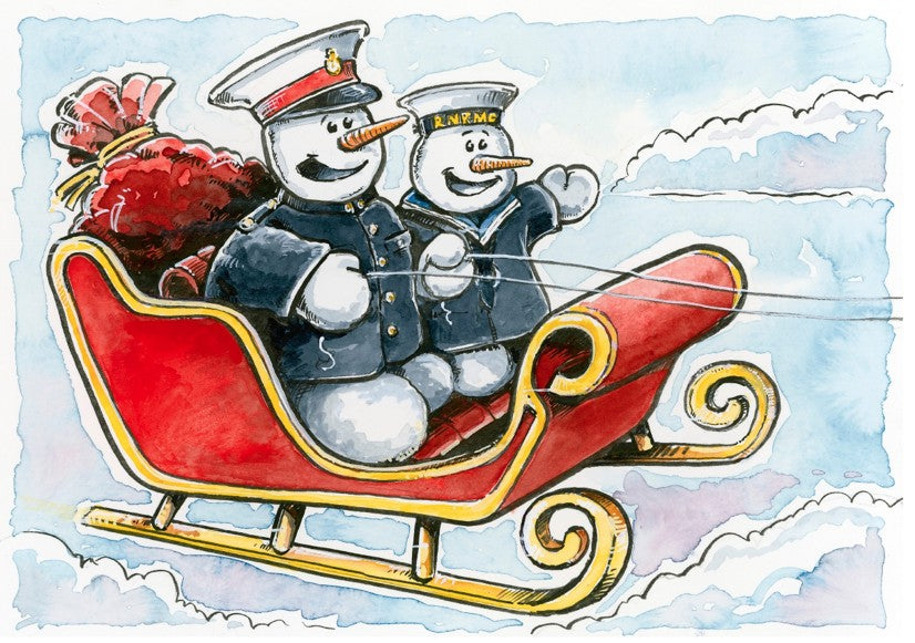 RNRMC Mixed Christmas cards - Pack of 10