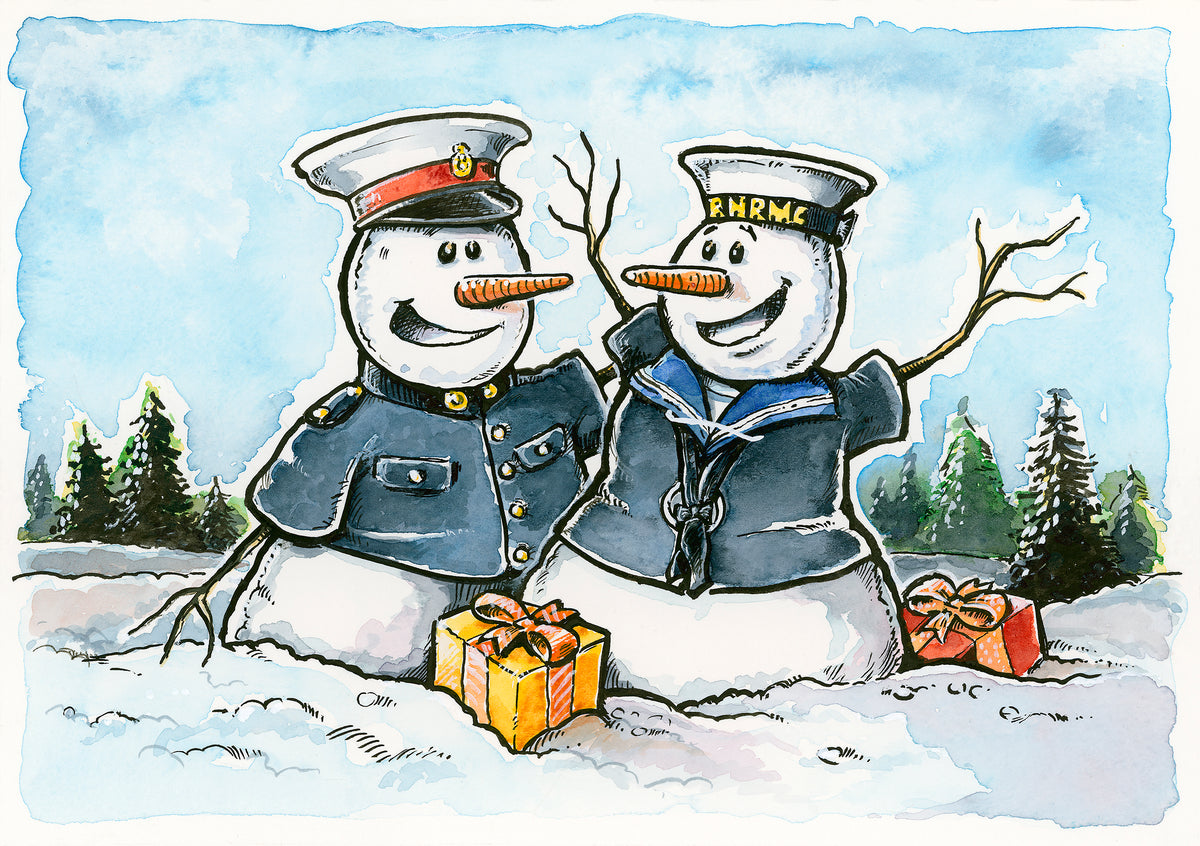 RNRMC Mixed Christmas cards - Pack of 10