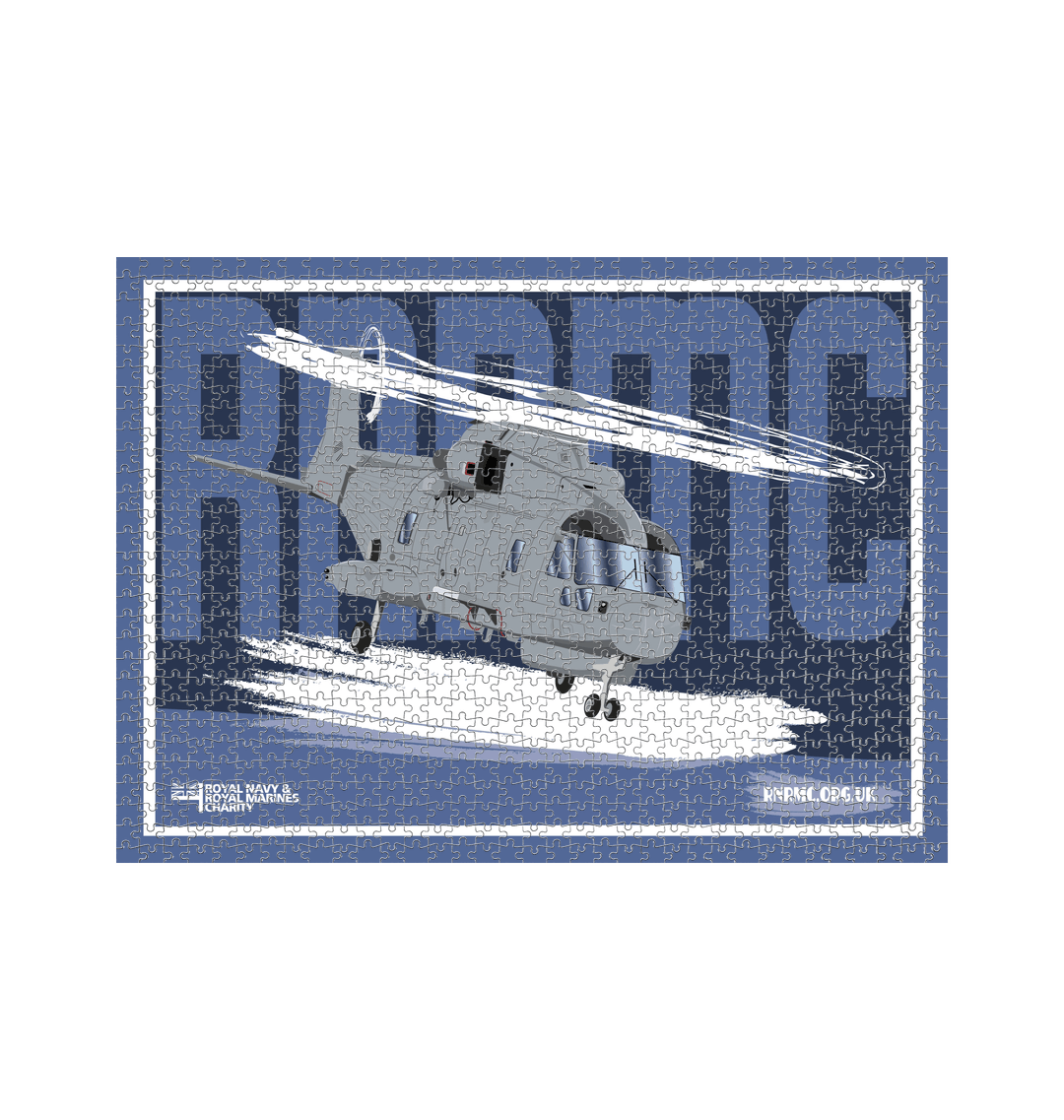 White 1000 Piece Jigsaw Puzzle